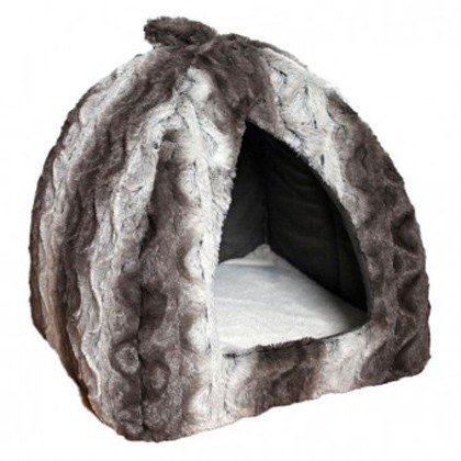 Rosewood Grey Cream Snuggle Plush Pyramid
