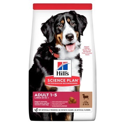 Hills Science Plan Adult Large Breed Lamb and Rice Dry Dog Food