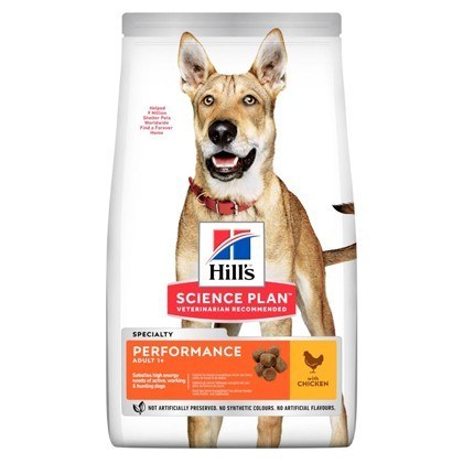 Hills Science Plan Adult Performance Chicken Dry Dog Food