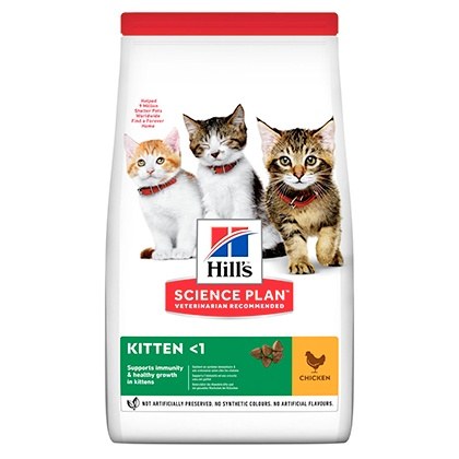 Hills Science Plan Kitten Chicken Dry Cat Food