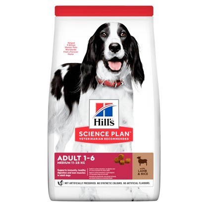 Hills Science Plan Medium Adult Lamb & Rice Dry Dog Food