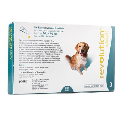 Revolution Tick and Flea Treatment for Extra Large Dogs