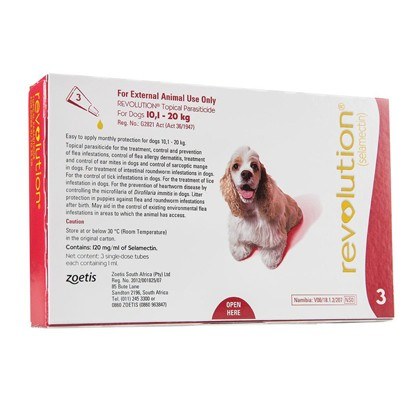 Revolution Tick and Flea Treatment for Large Dogs