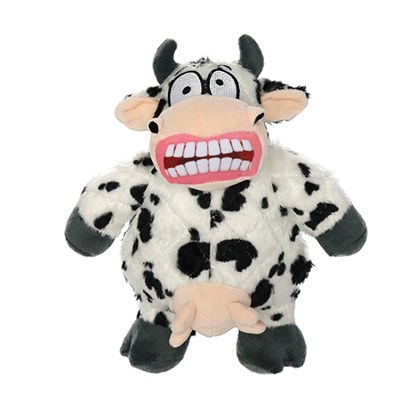 Mighty Angry Animals Cow Dog Toy