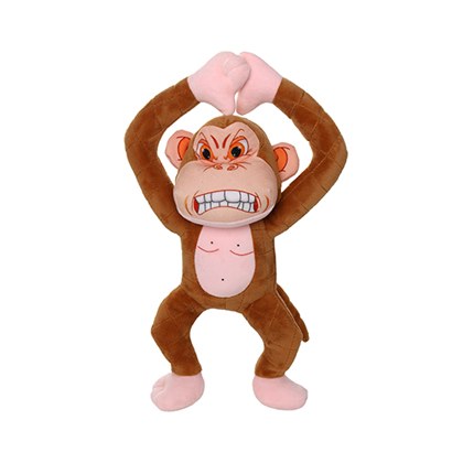 Mighty Angry Animals Monkey Dog Toy
