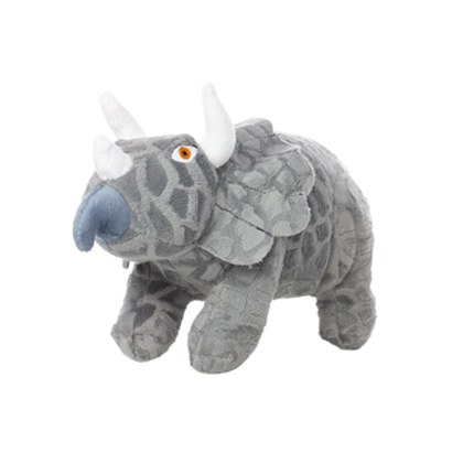 Mighty Dinosaur Triceratops Dog Toy