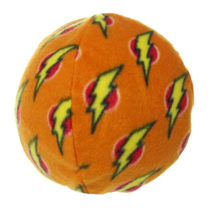 Mighty No Stuff! Ball Orange Dog Toy