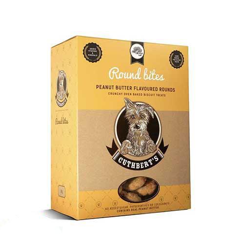 Cuthberts Peanut Butter Rounds Large Dog treats