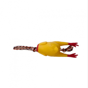 Dogs Chicken on a Rope Dog Toy