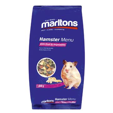 Marltons Hamster menu food