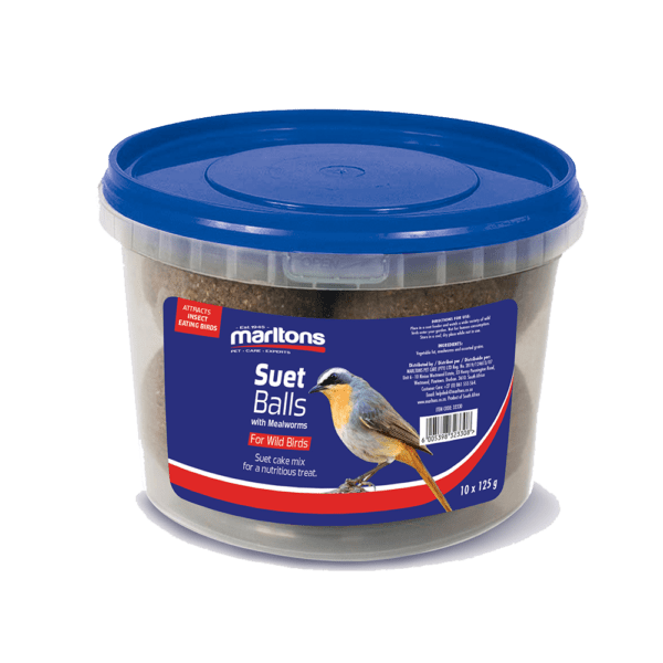 Marltons Suet Balls with Mealworms