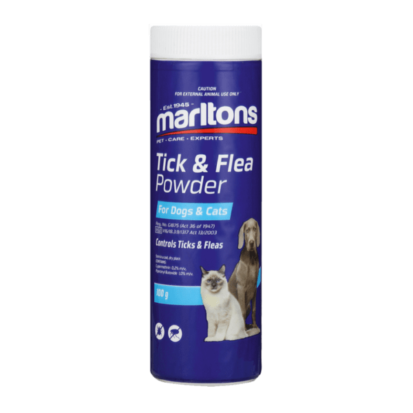 Marltons Tick and Flea Powder for Cats and Dogs