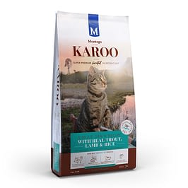 Montego Karoo Adult Cat Hypo allergenic trout and lamb cat food