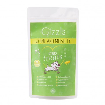 gizzls joint mobility cbd treats large dogs