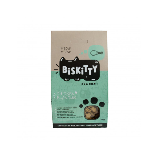 Biskitty Cat Treats Chicken